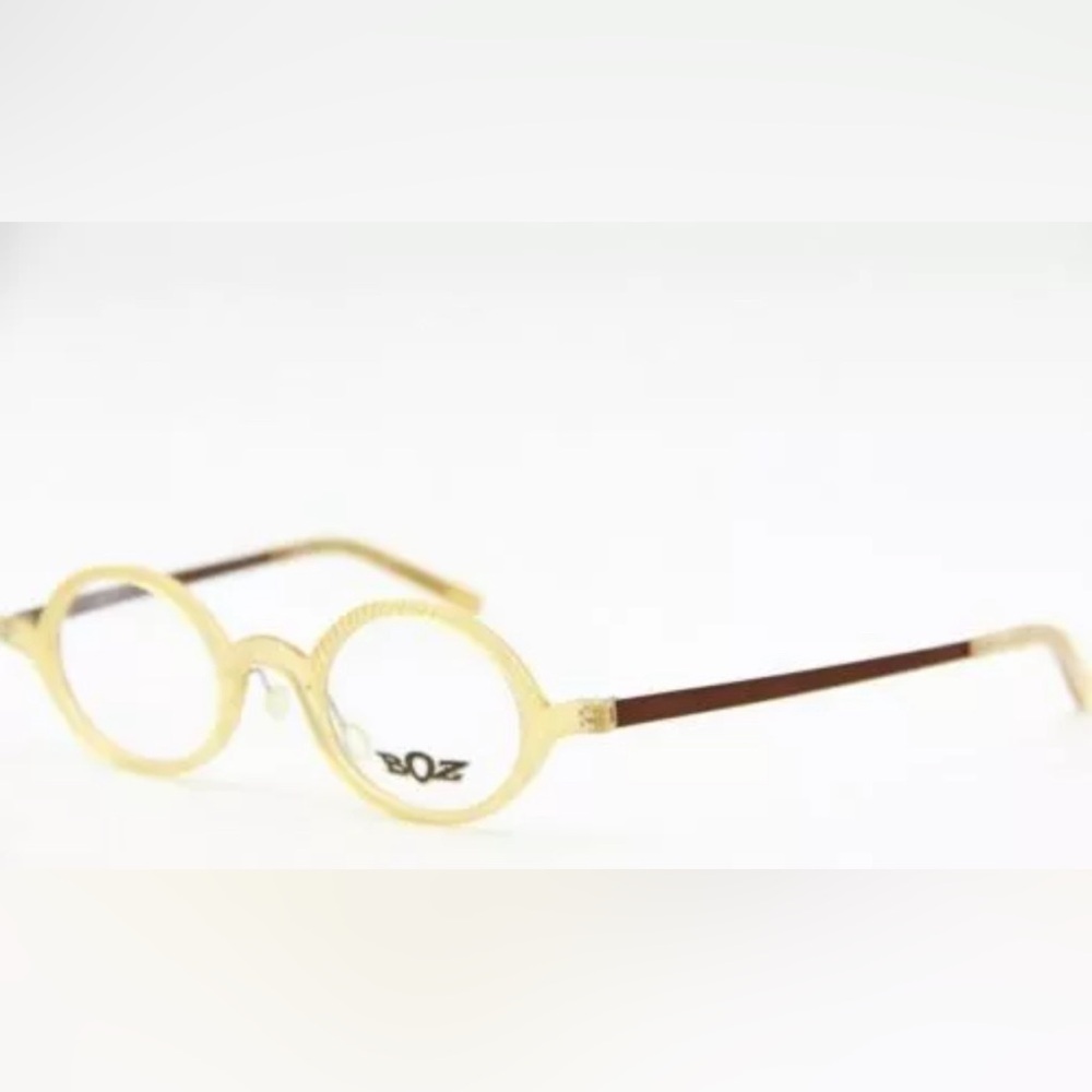 BOZ LONZO COL 6060 YELLOW AUTHENTIC EYEGLASSES FRAME 41 23 140